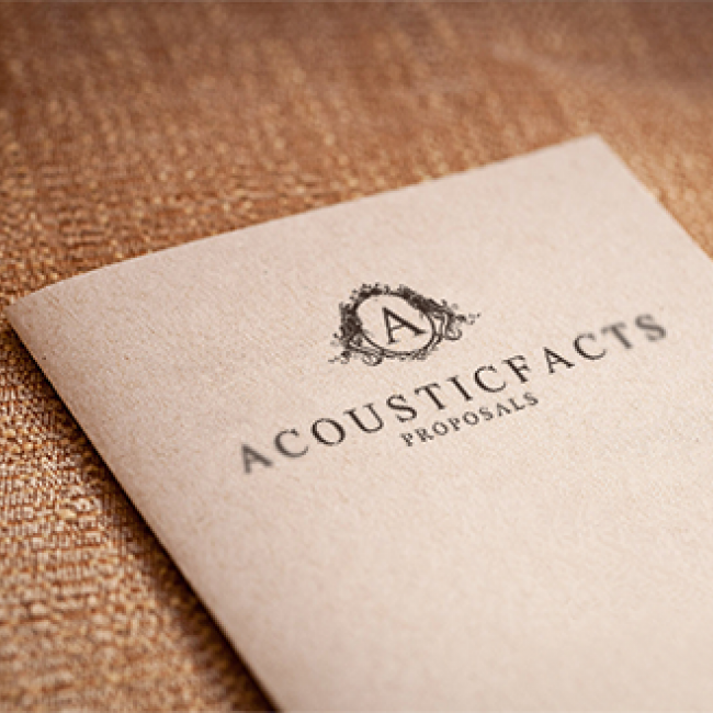 Acousticfacts Proposals